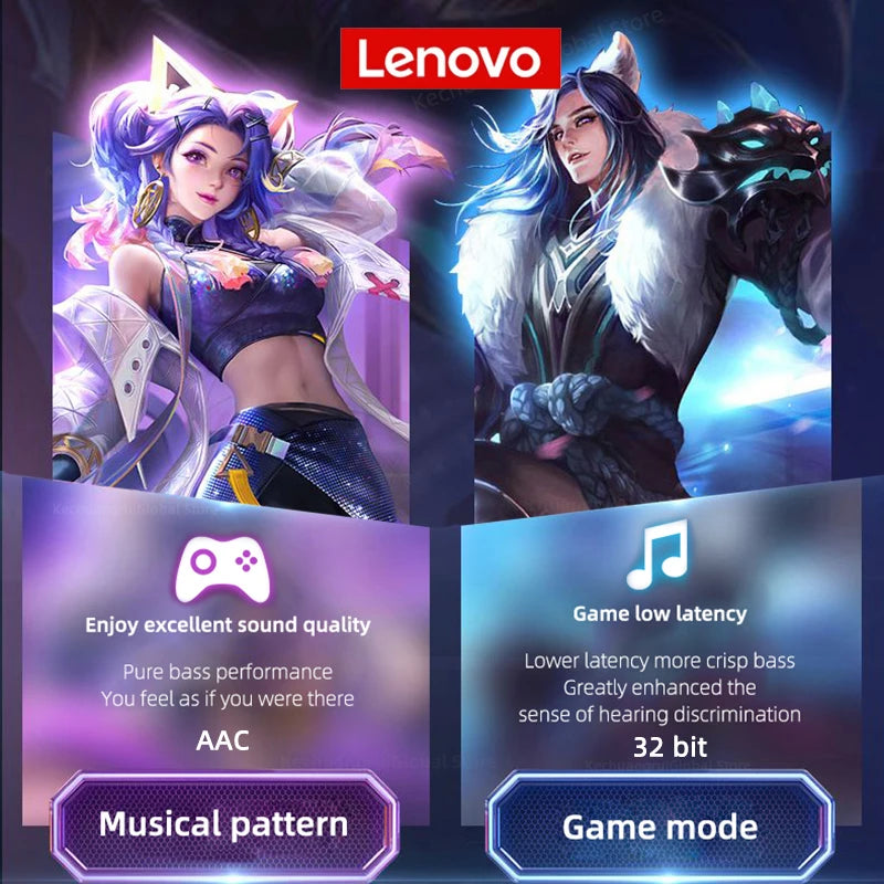 The Buzzy Thinkplus LP6 Wireless Gaming Earbuds - By Lenova