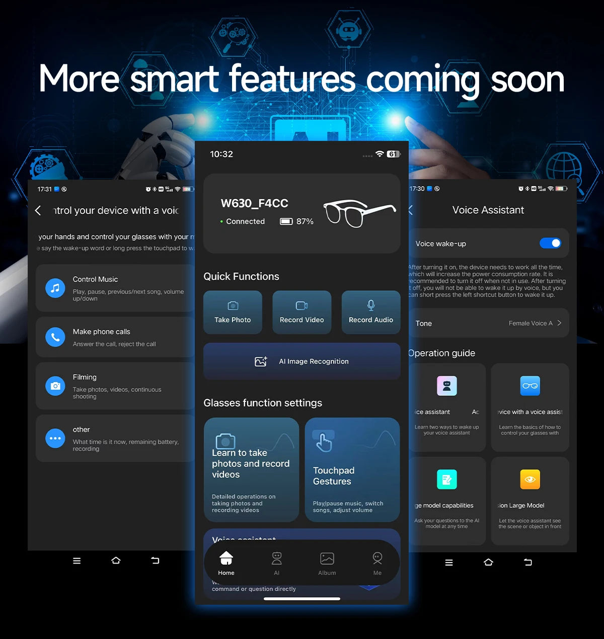 The Buzzy AI Smart Glasses - By Hi Wego