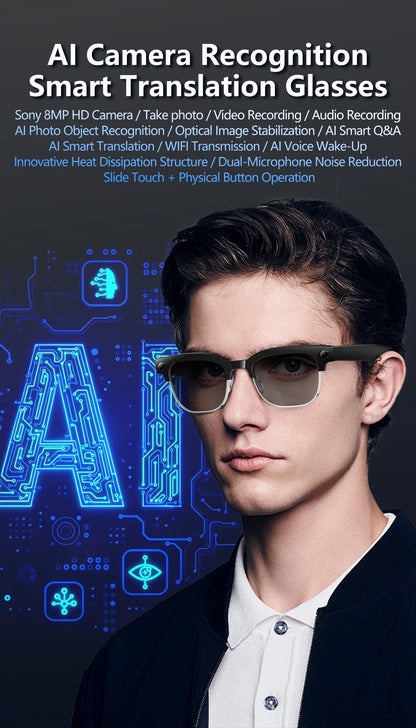 The Buzzy AI Smart Glasses - By Hi Wego