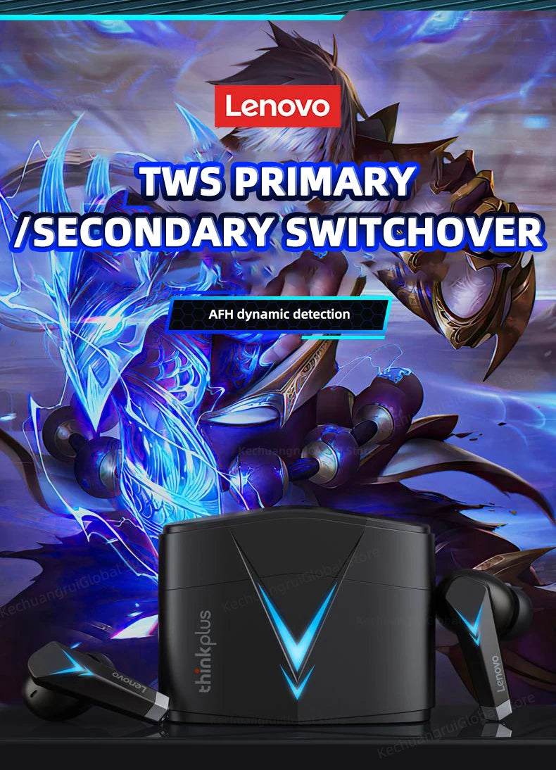 The Buzzy Thinkplus LP6 Wireless Gaming Earbuds - By Lenova