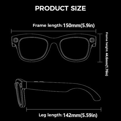 The Buzzy AI Smart Glasses. - By Hi Wego