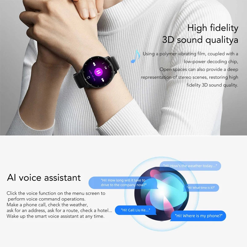 The Buzzy New Mens Smartwatch - By Xiaomi
