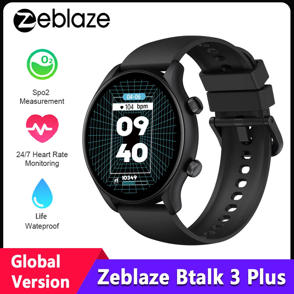 The Buzzy 3 Plus Smartwatch - By Zeblaze