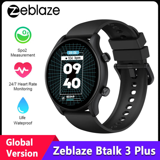 The Buzzy 3 Plus Smartwatch - By Zeblaze