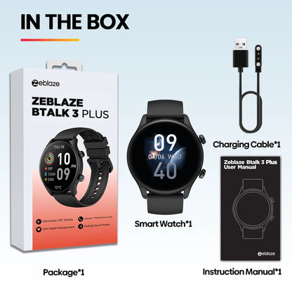 The Buzzy 3 Plus Smartwatch - By Zeblaze